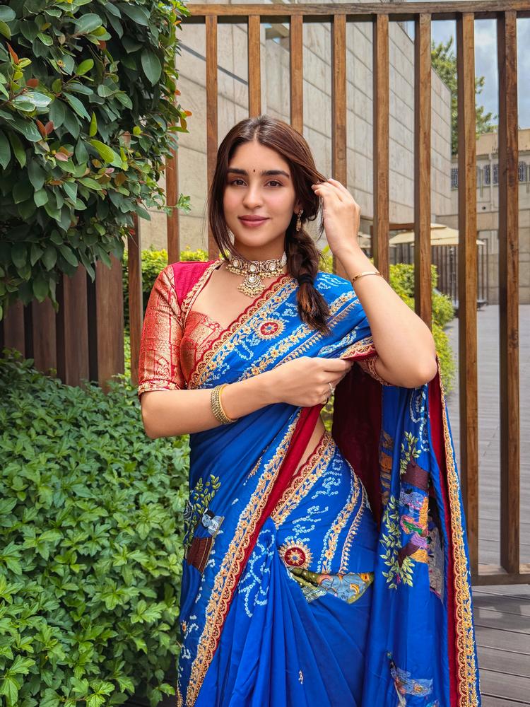 Yukti Thareja’s Saree Glam
