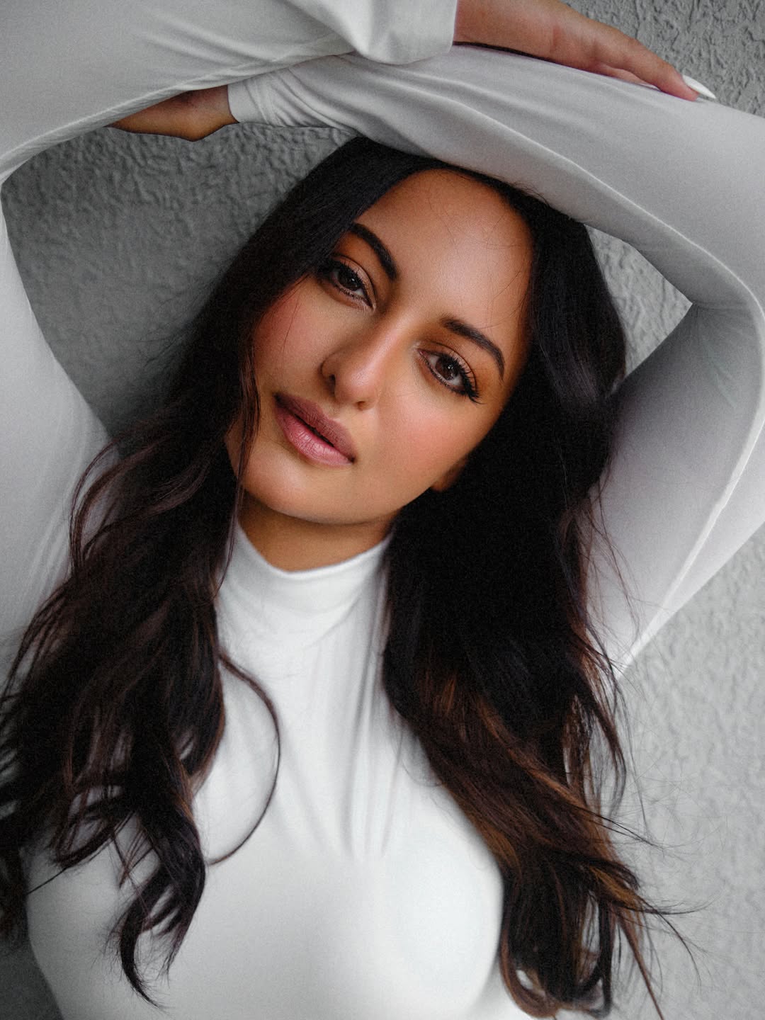 Sonakshi Stuns in White Dress with a Hot & Bold Look