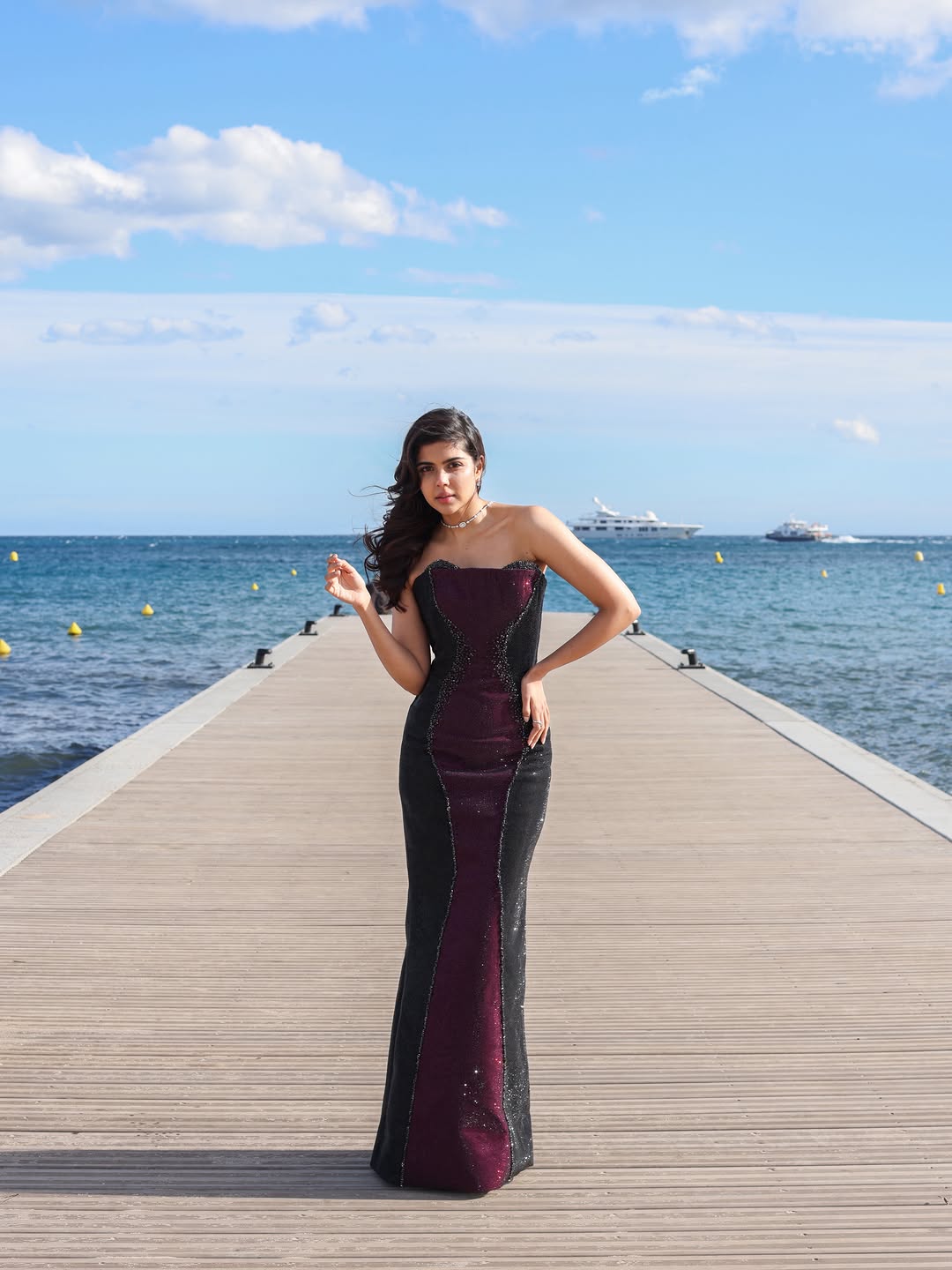 Kalyani Priyadarshan’s Elegant Beachside Look