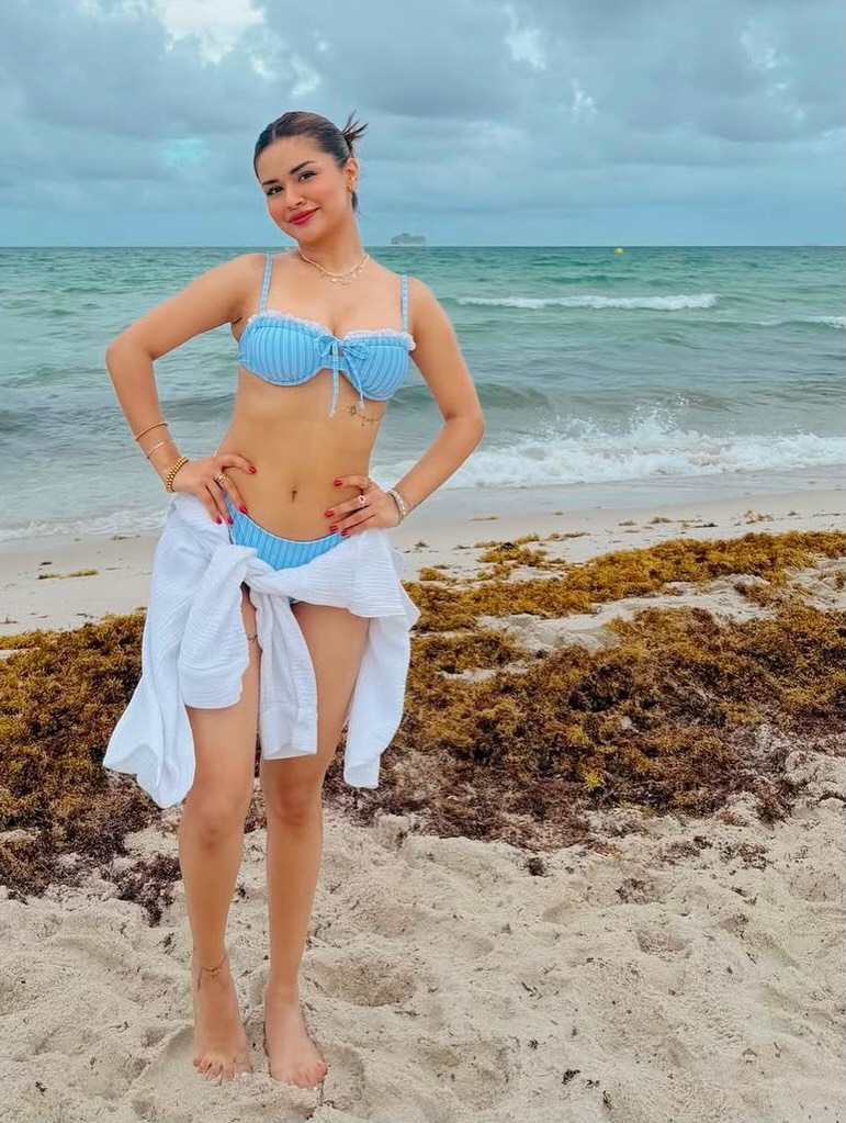 Avneet Kaur Hot and Bold Beach Look