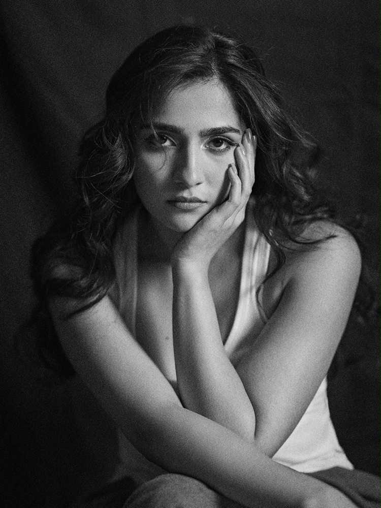 Rukmini Vasanth’s Stunning Black and White Portrait