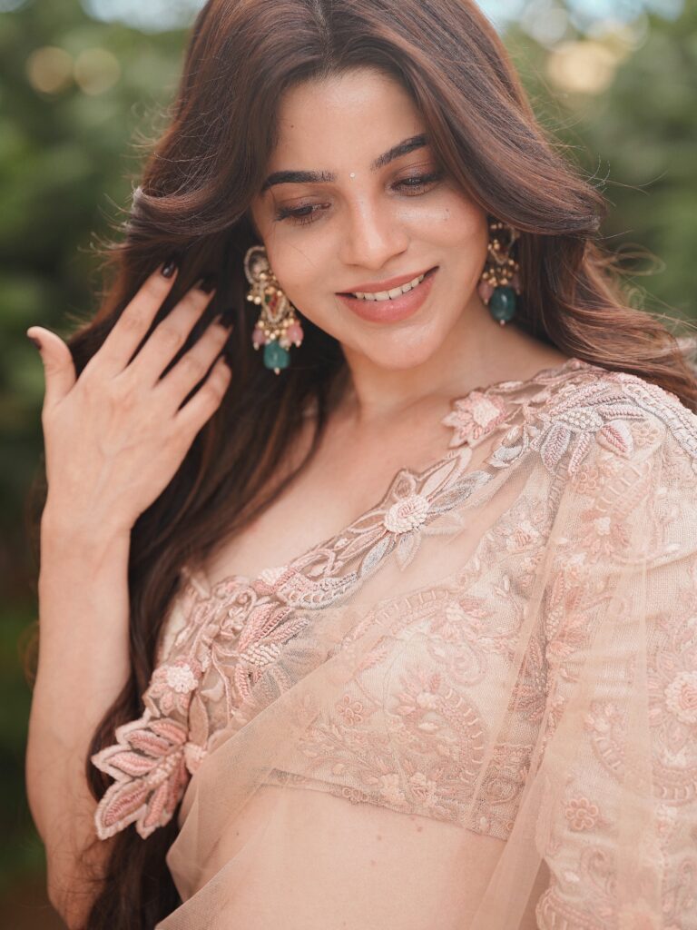 Divya Bharathi Radiates Soft Elegance in Pastel Grace