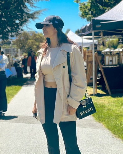 Nabha Natesh's Stylish Travel Moments