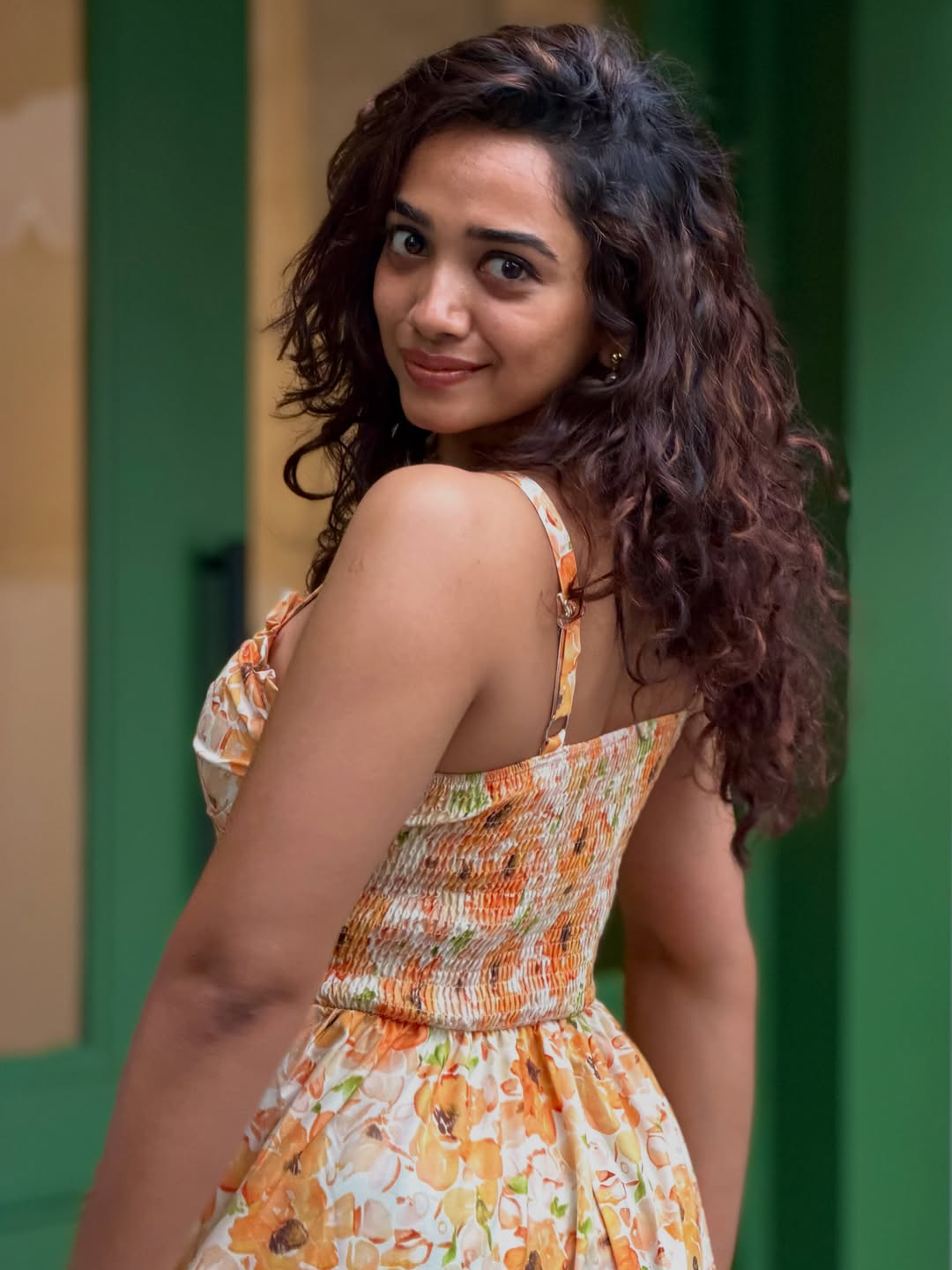 Saanve Meghana stuns in floral vibe!