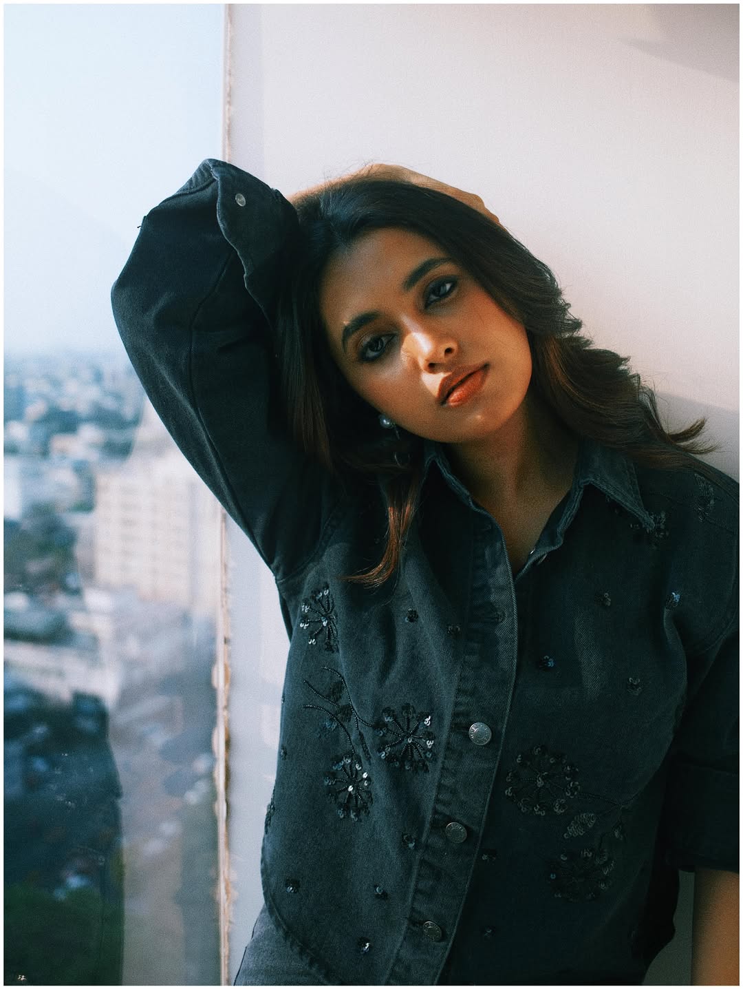 Priyanka Mohan shines with grace in a simple look.