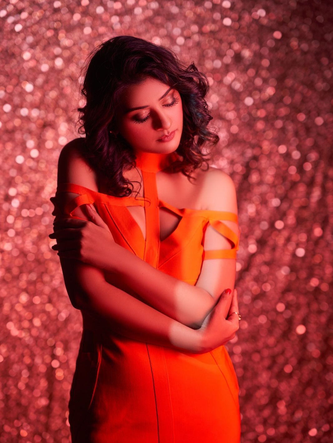 Payal Rajput sizzles in a fiery look hot show