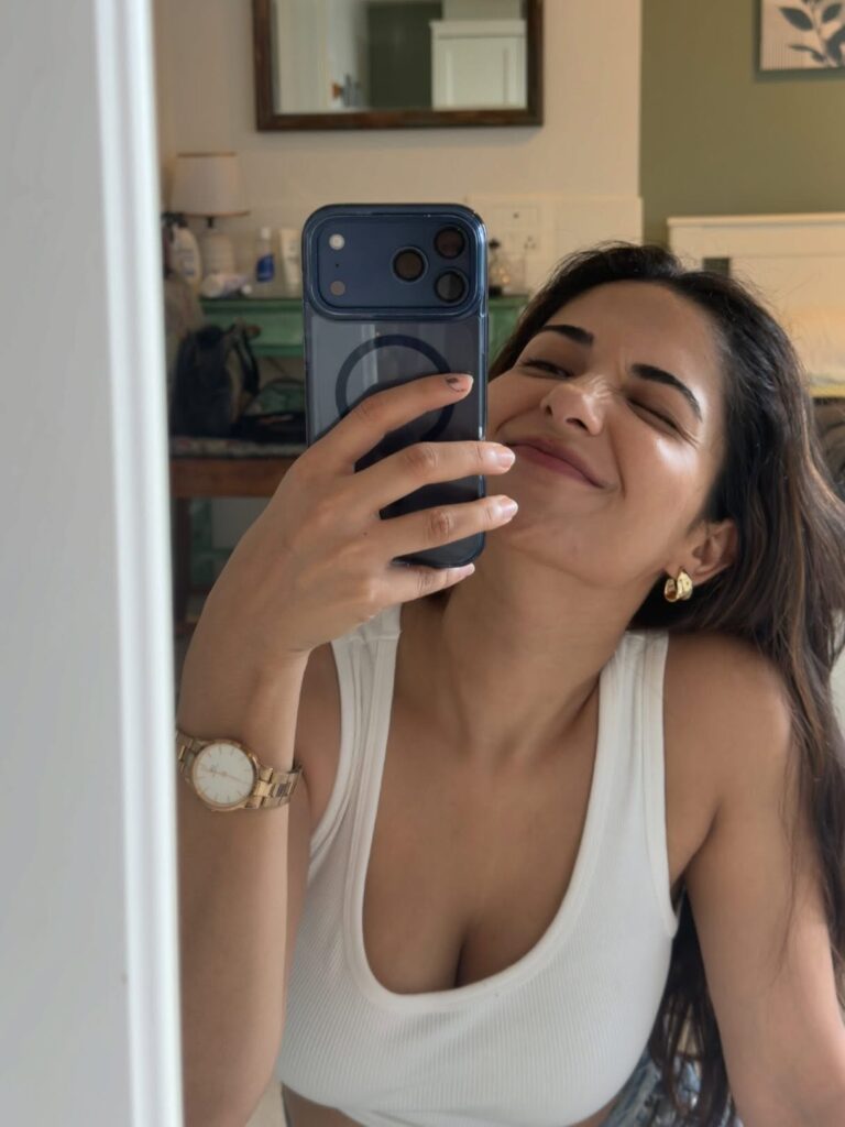 Ruhani Sharma impresses with her monsoon look