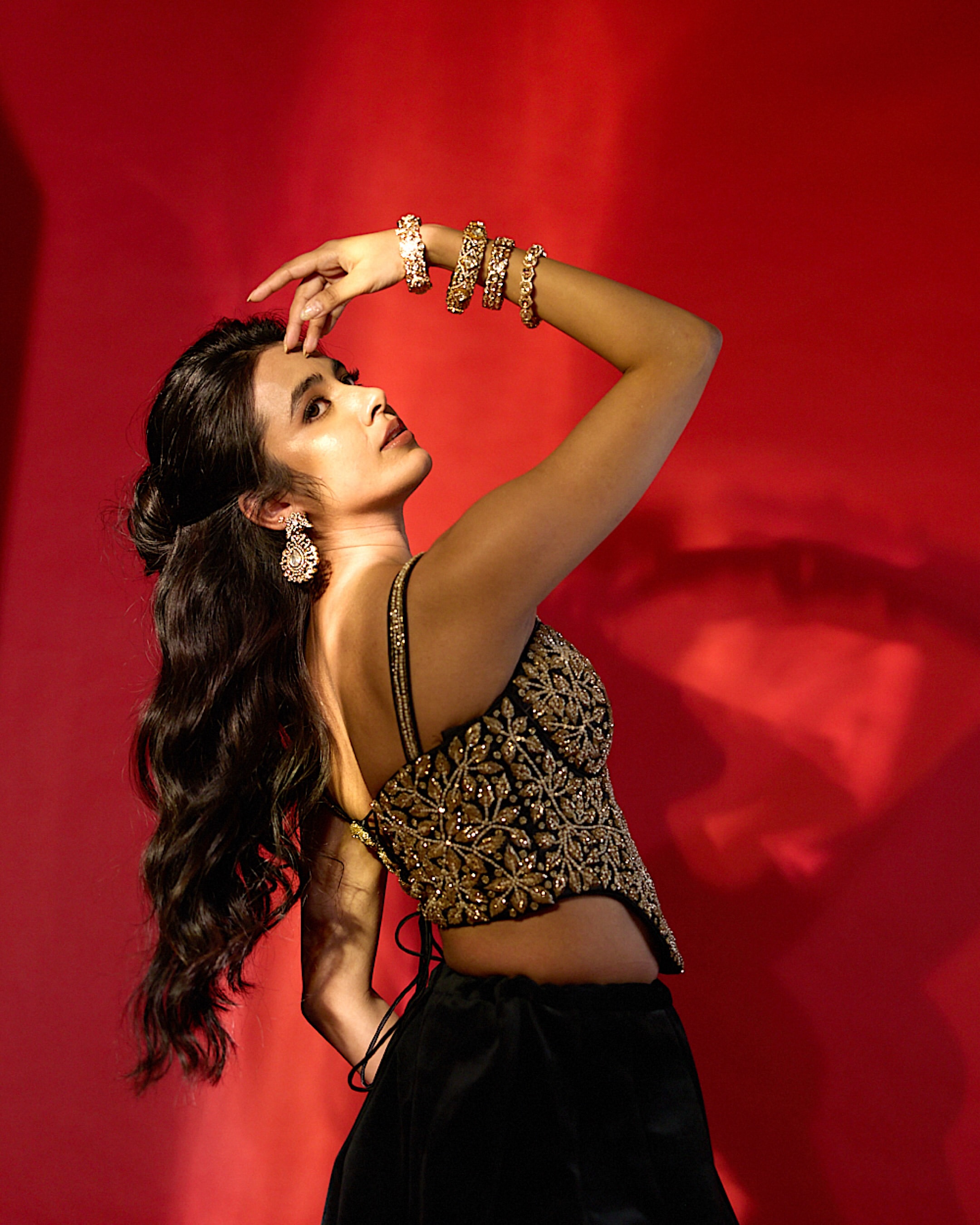 Shivani Nagaram Grabs Attention with Her Intense Look