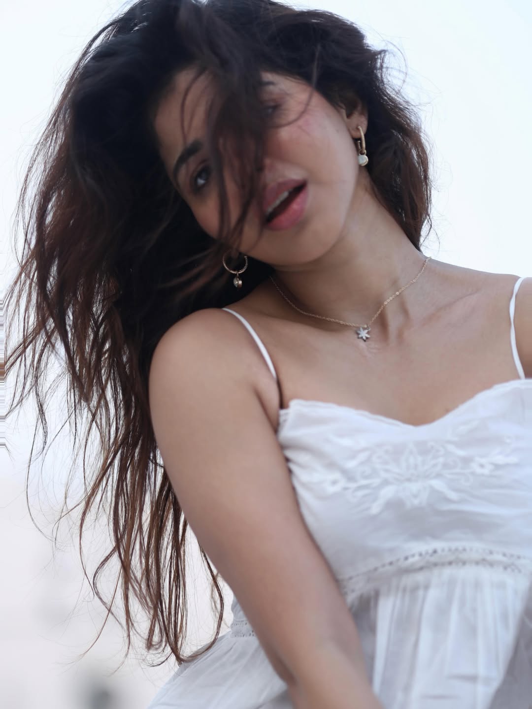 ishwarya Menon Stuns in Ethereal White