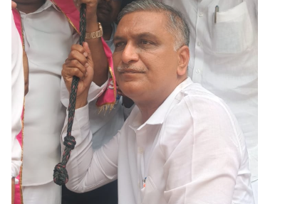 హరీశ్‌రావు అరెస్టు.. తెలంగాణ భవన్ వద్ద రాజకీయ ఉద్రిక్తత