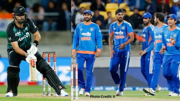 IND vs NZ: Daryl Mitchell’s Explosive Knock Sets India a Target of 199