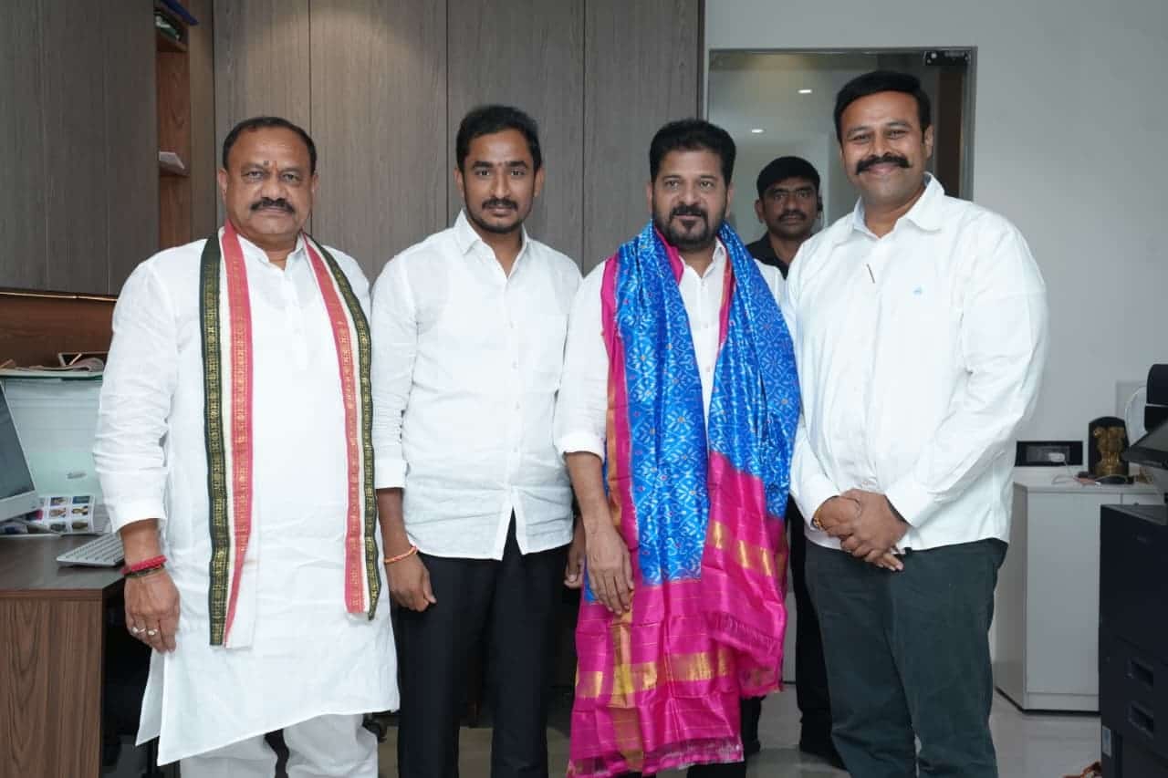 Congress MLC Candidates Meet CM Revanth Reddy