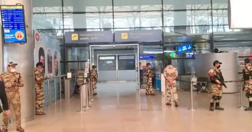 Bomb Threat Alert at Shamshabad Airport