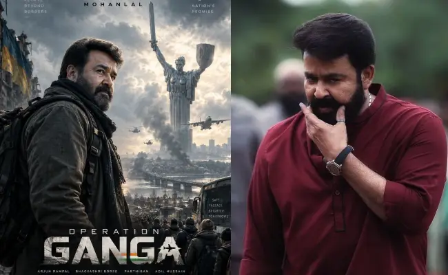 Russia-Ukraine War Inspires Mohanlal’s New Film ‘Operation Ganga’