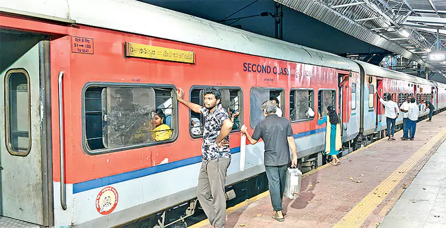 Passengers Face Toilet Water Crisis on Long-Distance Trains from Visakhapatnam