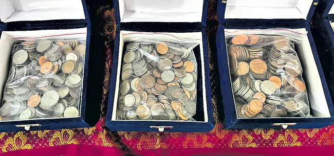 Srivari Hundi Foreign Coins Made Available to NRIs