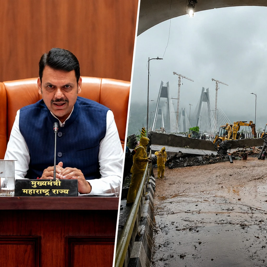 Fadnavis Fires Back Over Missing Link Project