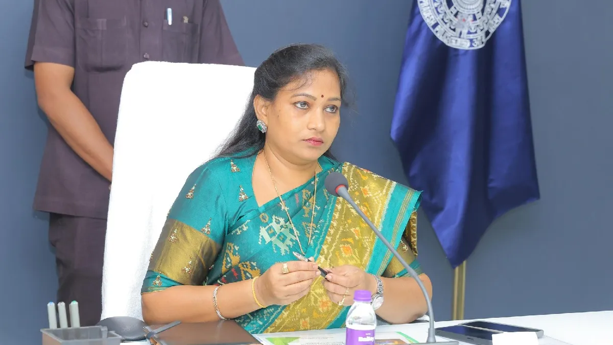 Home Minister Anitha Reviews Situation with Collectors and SPs