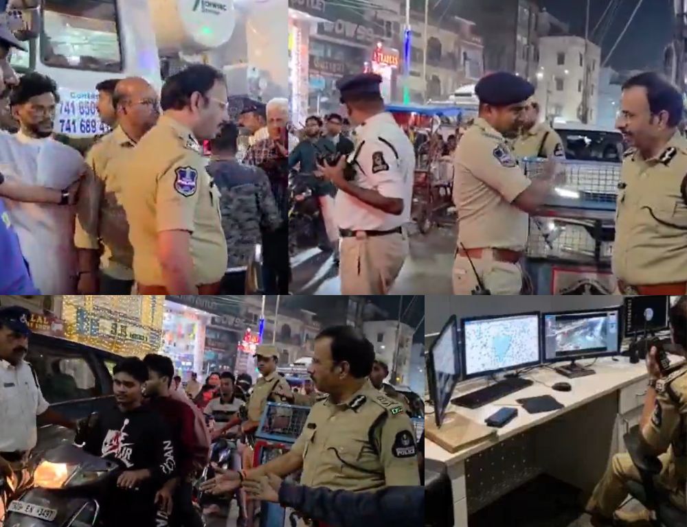Police Kavach Intensifies Security Checks Across Hyderabad