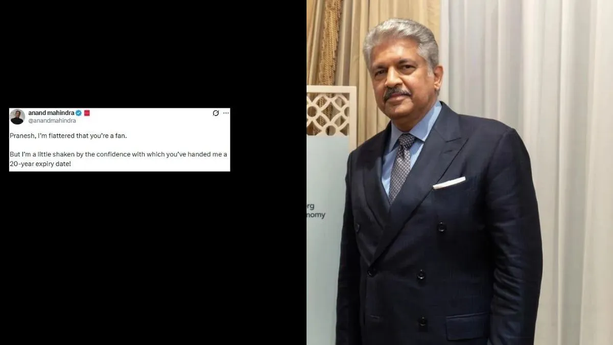 Anand Mahindra’s Witty Reply to Fan’s 20-Year Life Prediction Goes Viral