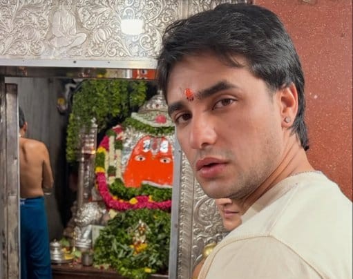 Abhishek Sharma Offers Prayers at Karmanghat Hanuman Temple
