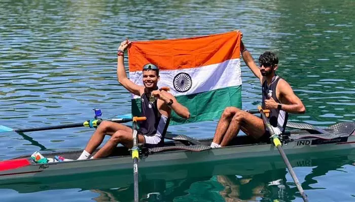 India Wins Historic Rowing Gold