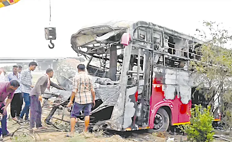 రాజస్థాన్‌లో ఘోర బస్సు ప్రమాదం