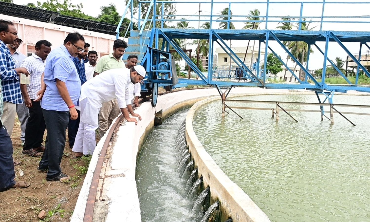 Permanent Solution for Guntur Drains.. MLA Naseer Directs Officials