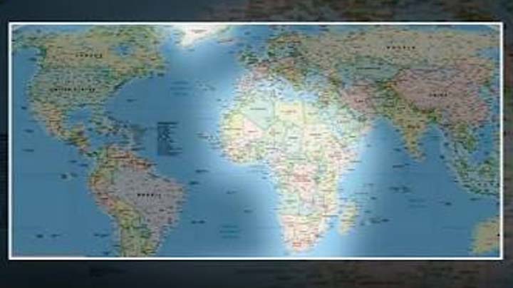 India Backs UN Resolution on New Equal-Area World Map