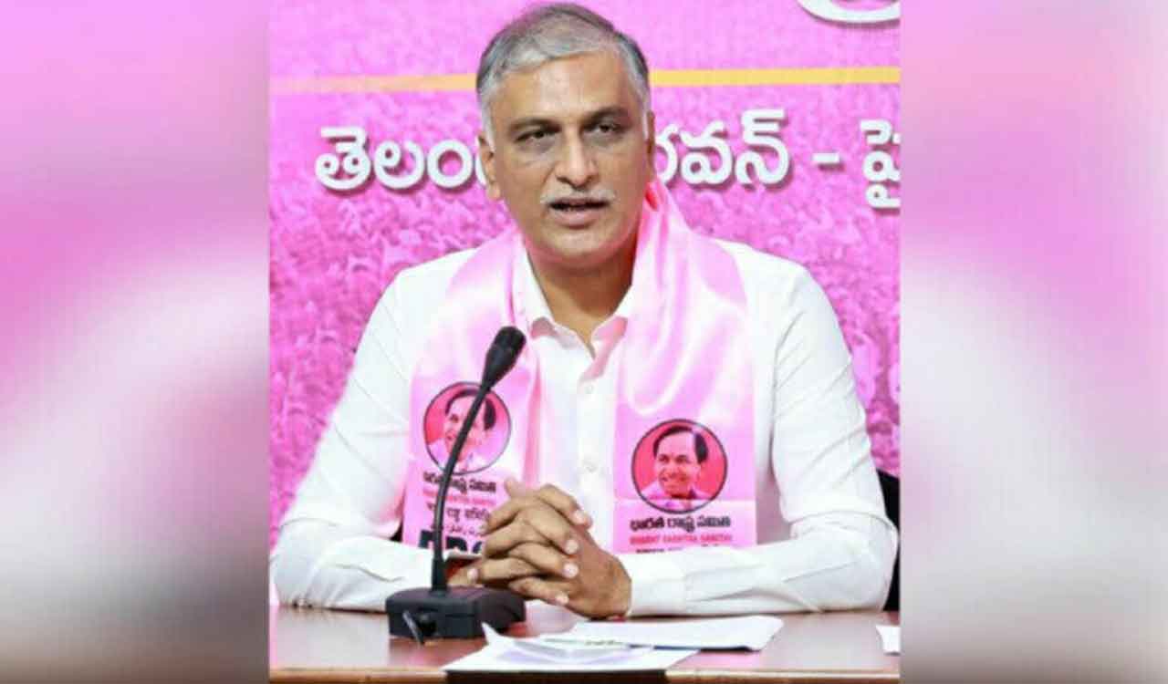 కృష్ణా జలాల వినియోగంలో తెలంగాణ విఫలం - హరీశ్‌రావు