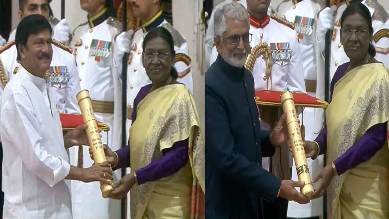పద్మ పురస్కారాలతో మెరిసిన ప్రముఖులు
