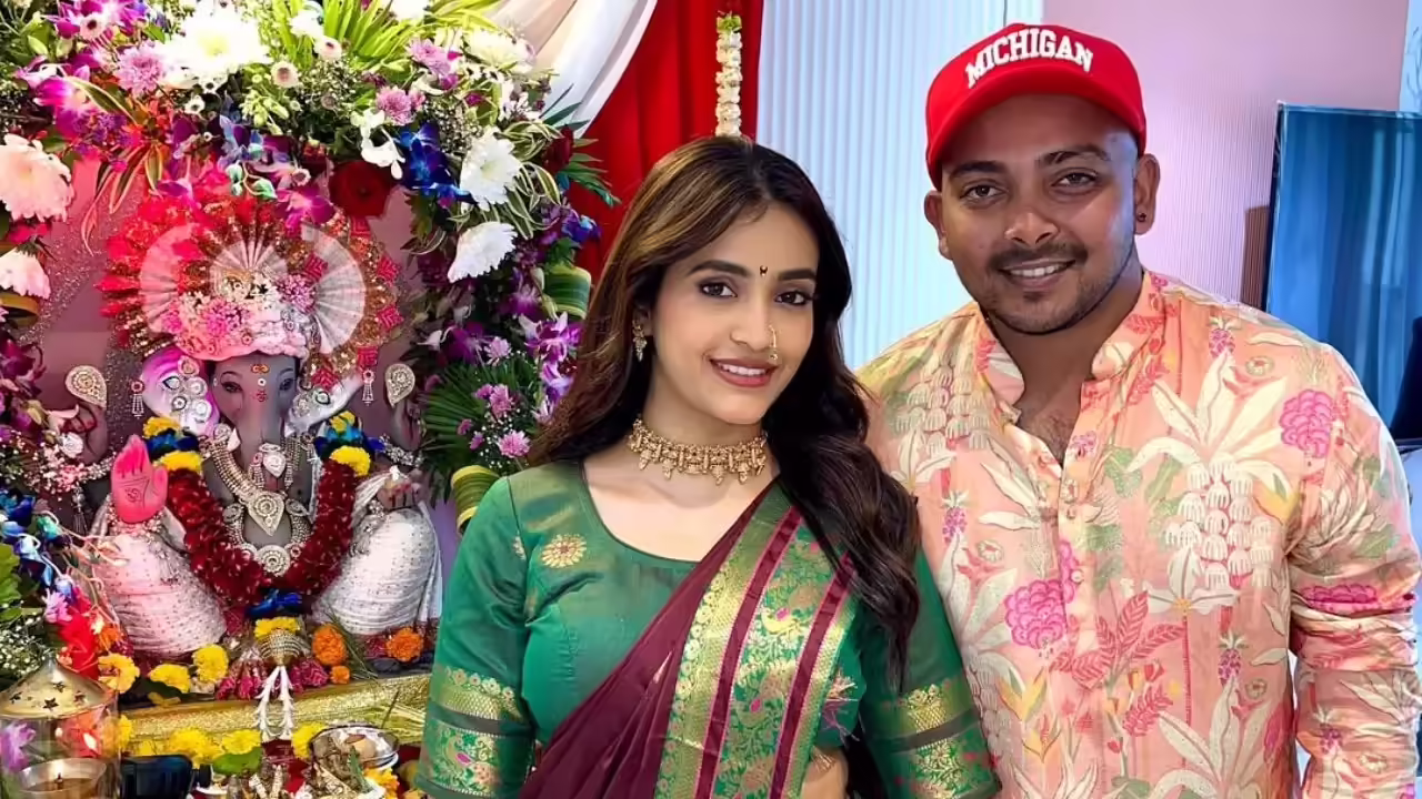 Prithvi Shaw and Aakriti Agarwal Reunite