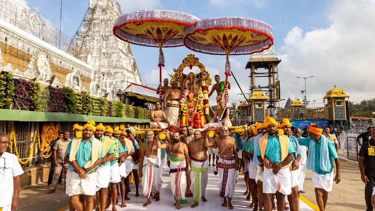 Garuda Seva Tomorrow: Tight Security Arrangements in Tirumala