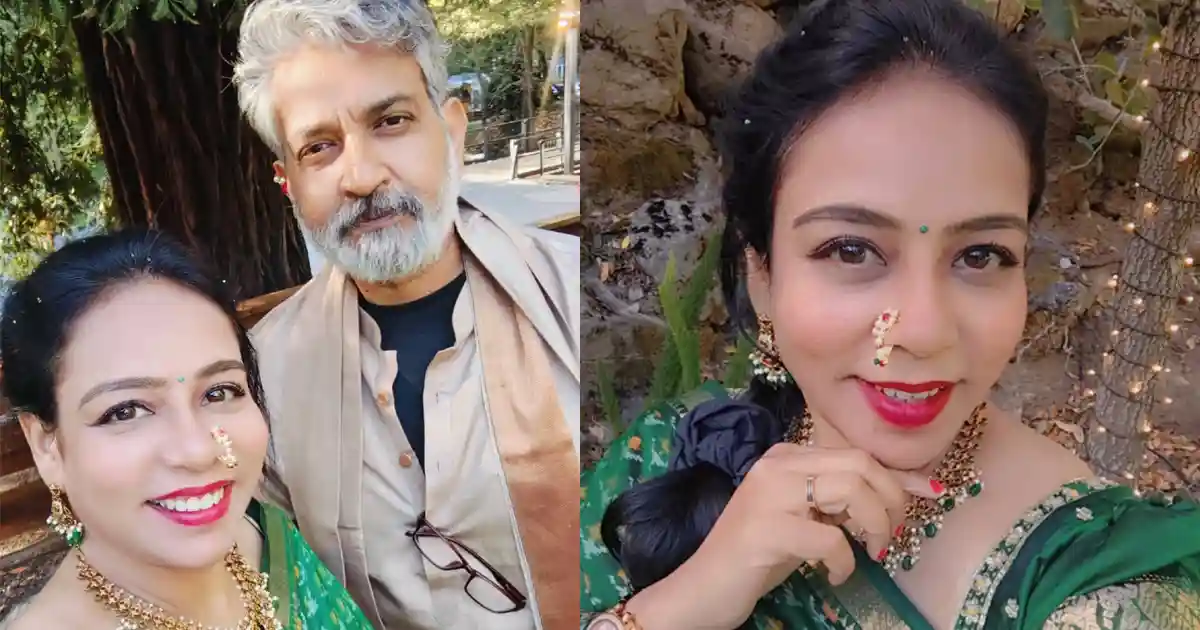 Rajamouli Attends a Family Function in the US