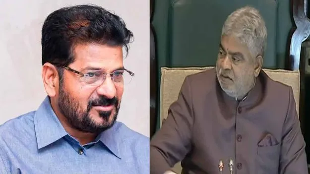 అసెంబ్లీ ఘటనపై స్పీకర్ను పరామర్శించిన సీఎం రేవంత్ రెడ్డి