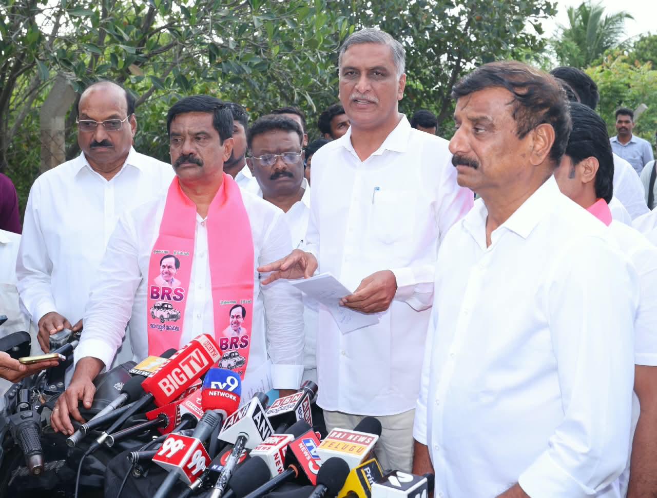 KCR to Launch Direct Mass Movement Against Congress Government: Harish Rao