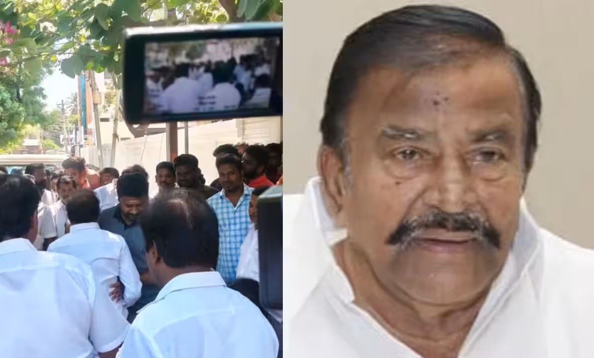 డీఎంకే నేత నెహ్రూ నివాసాల్లో సోదాలు