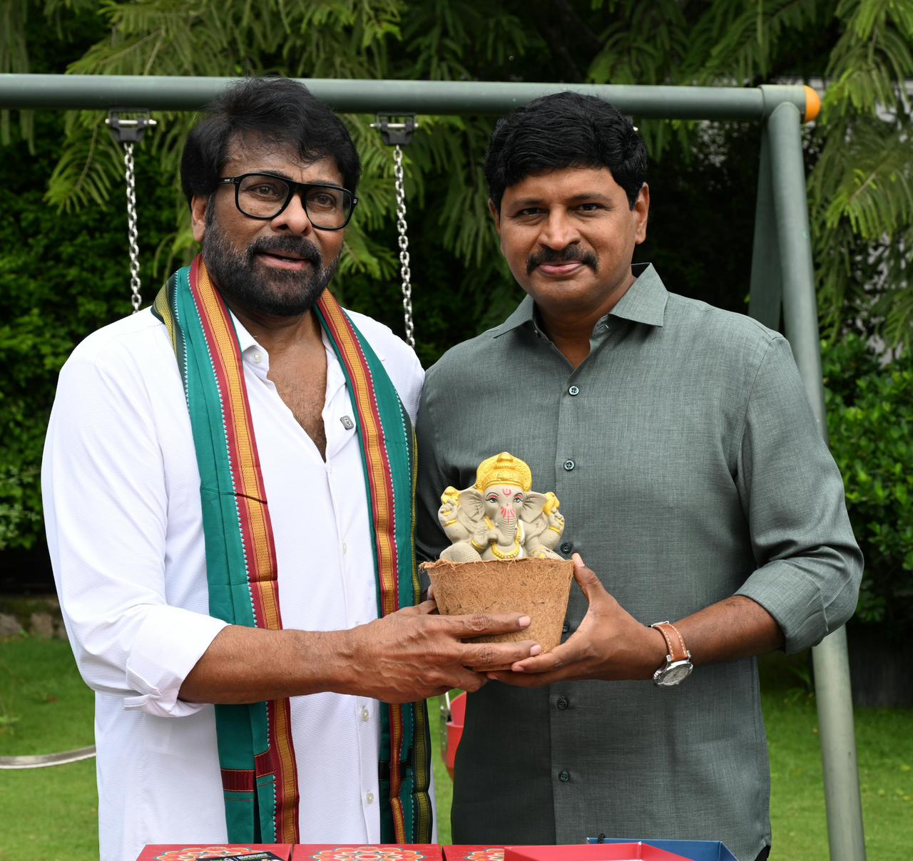 సీడ్‌ గణేశుడిని పూజించండి.. ప్రకృతిని కాపాడండి: చిరంజీవి