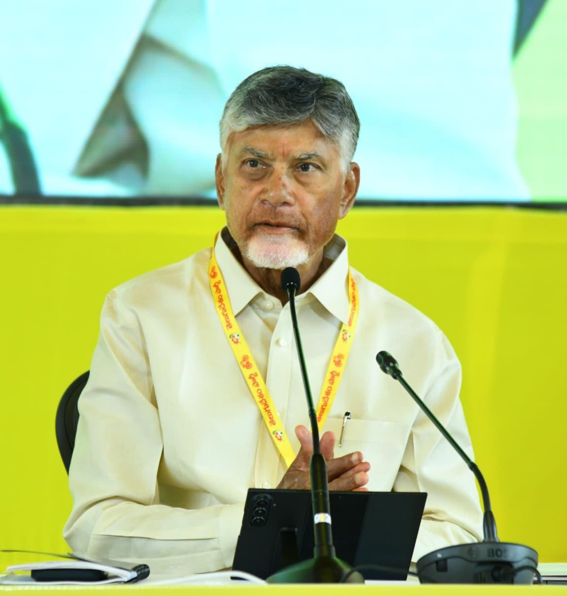 సమర్థ నాయకత్వంతోనే సమస్యలకు పరిష్కారం: సీఎం చంద్రబాబు