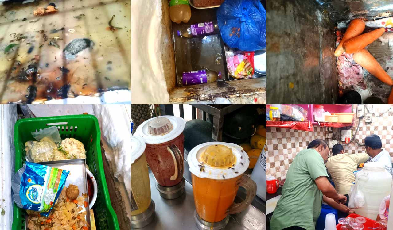 Illegal Trade of Substandard Food Items in the City