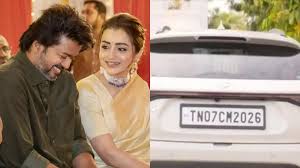 విజయ్ 'గోట్' సినిమాలోని కార్ నంబర్ వైరల్!