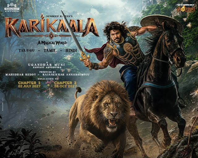 Sundeep Kishan’s New Avatar as ‘Karikala’