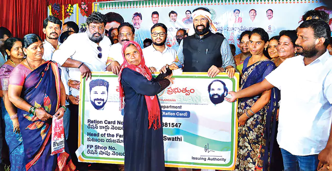 పేదలకు సన్నబియ్యం పంపిణీ దేశంలోనే వినూత్న పథకం - ఉత్తమ్‌కుమార్‌రెడ్డి