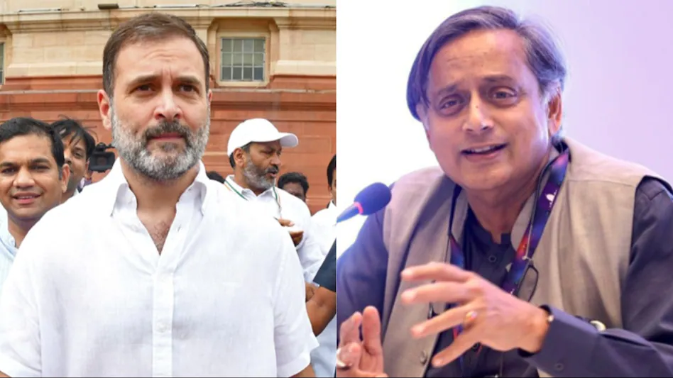 రాహుల్ విదేశీ పర్యటనపై శశిథరూర్ వ్యంగ్య స్పందన