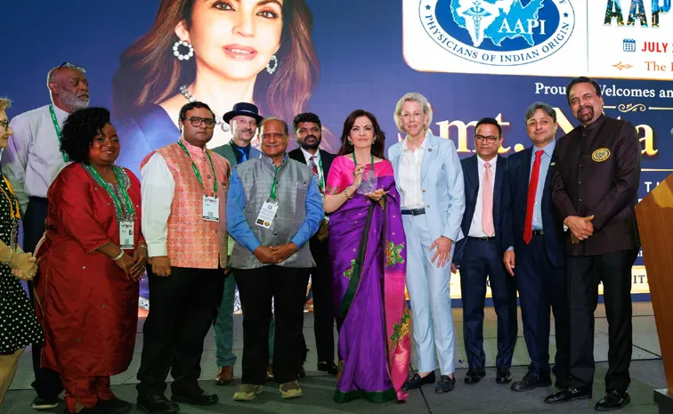Nita Ambani Honoured in US