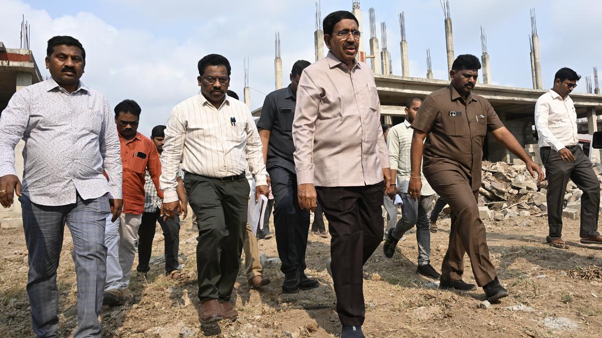 Minister Narayana Reviews Amaravati Construction Progress