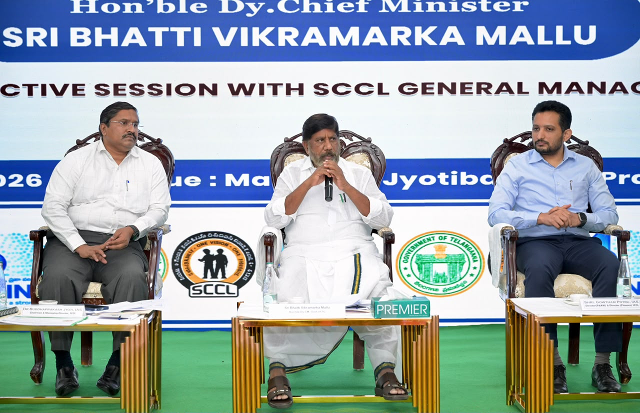 Comprehensive Plan to Strengthen Singareni– Deputy Chief Minister Bhatti Vikramarka