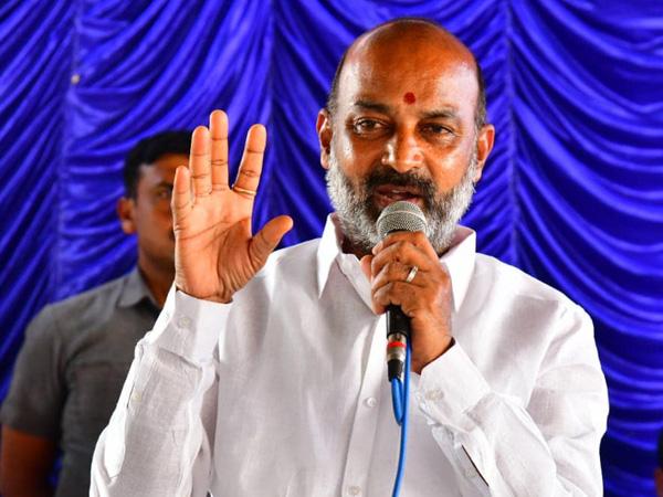 Bandi Sanjay Responds to POCSO Case Against Son Bandi Bhagirath!
