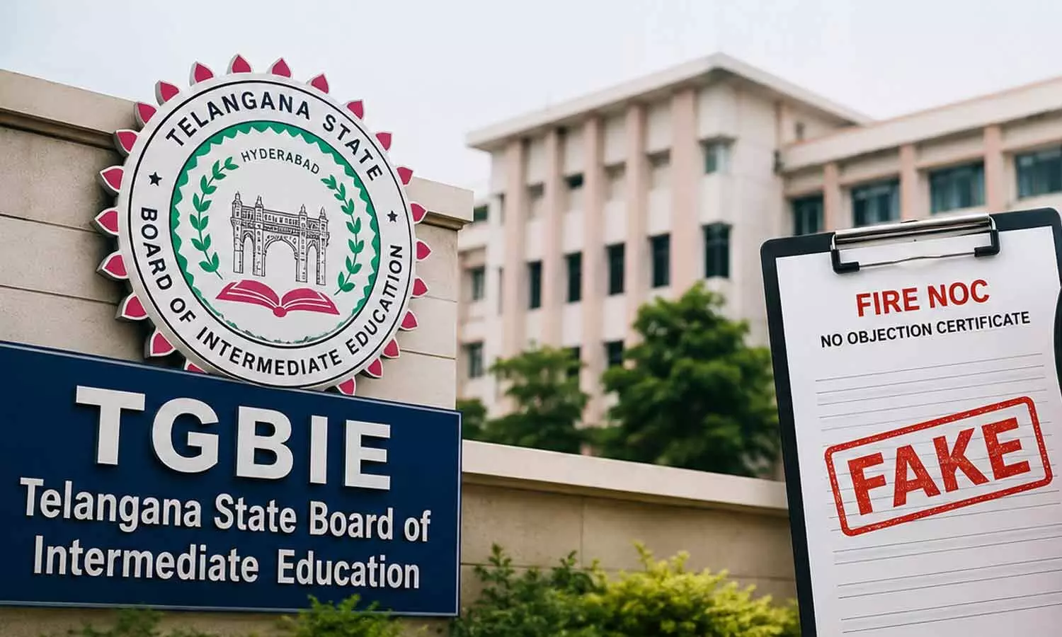 నకిలీ ఎన్ఓసీల వ్యవహారంపై ఇంటర్ బోర్డును ప్రశ్నించిన కాలేజీల సంఘం