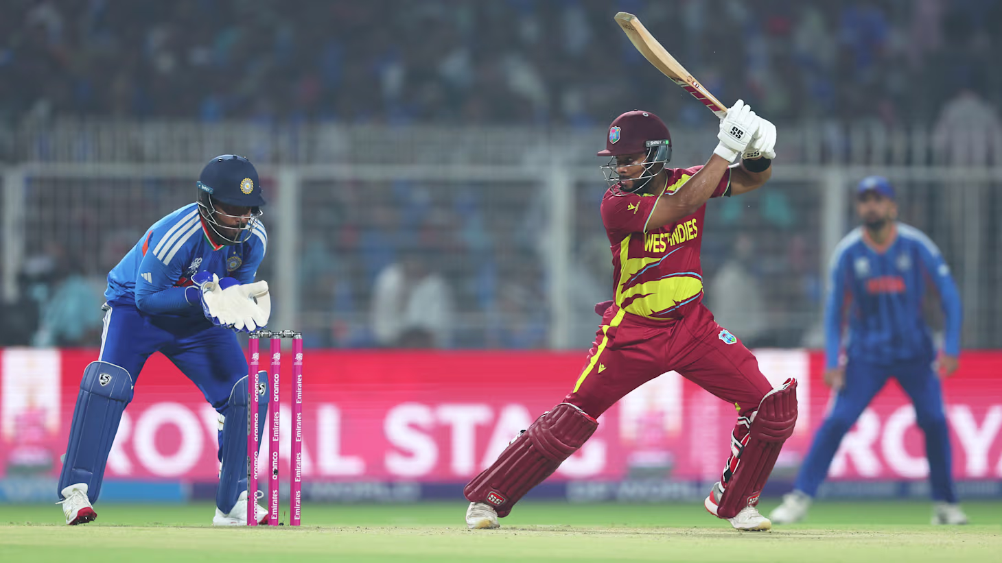 Fans Clash in Stands During India–West Indies T20